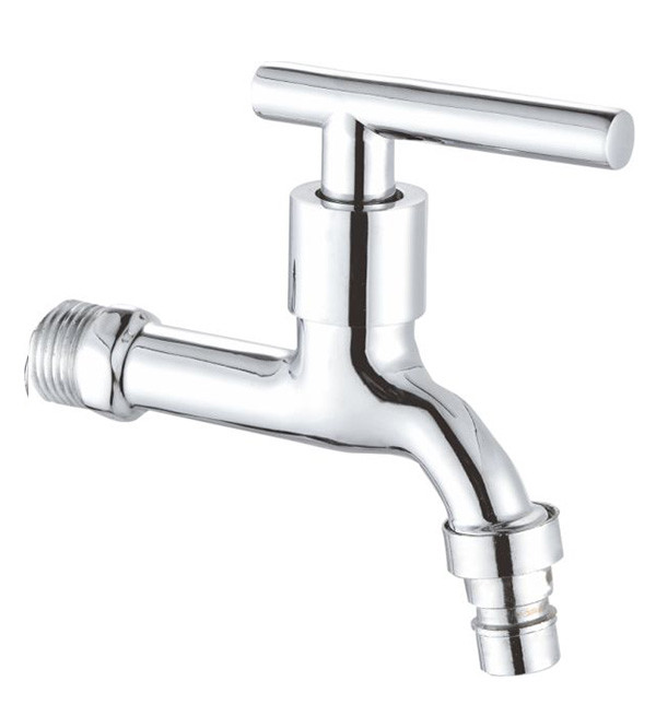 Brass bibcock with Polishing and ChromePlated KG Machinery