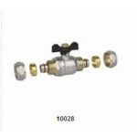 10028 BRASS BALL VALVE (MULTILAYER PIPE)