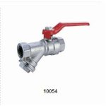 10054 BRASS BALL VALVE WITH FILTER 1