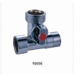 10056 BRASS THREE-WAY BALL VALVE