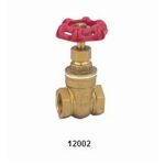 12002 BRASS GATE VALVE 1