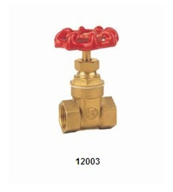 12003 BRASS GATE VALVE