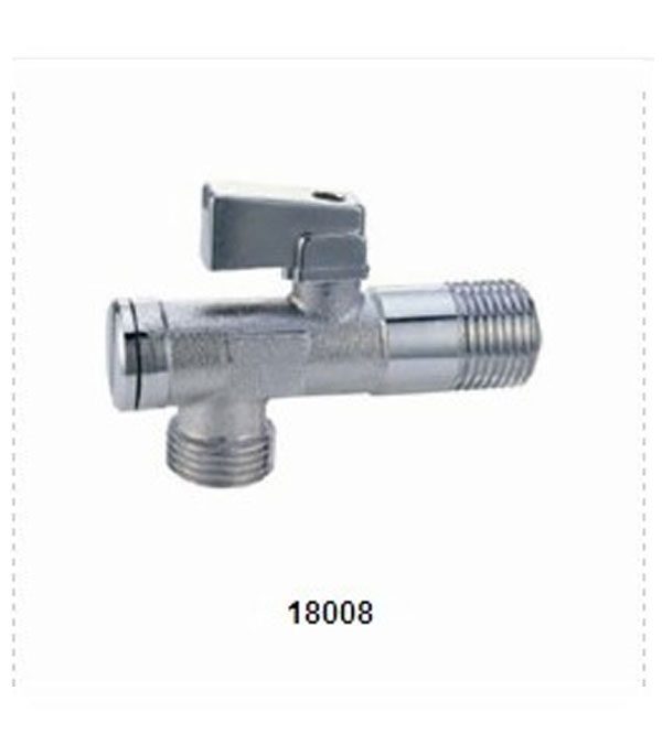 18008 BRASS ANGLE VALVE WITH FILTER