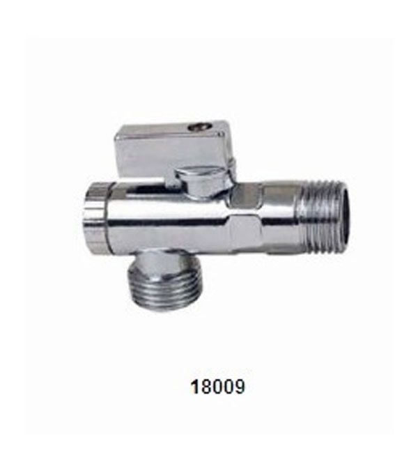 18009 BRASS ANGLE VALVE WITH FILTER