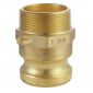 Brass Camlock Coupling Type F