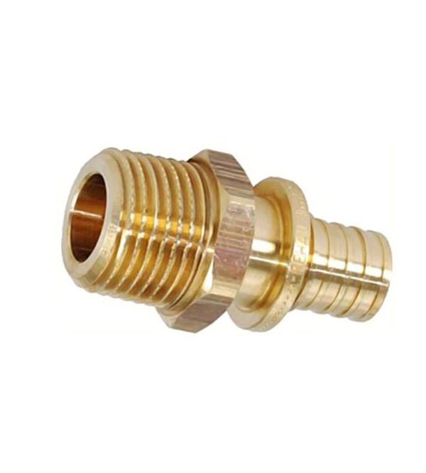 Straight Male Sliding Fittings For PEX Pipes